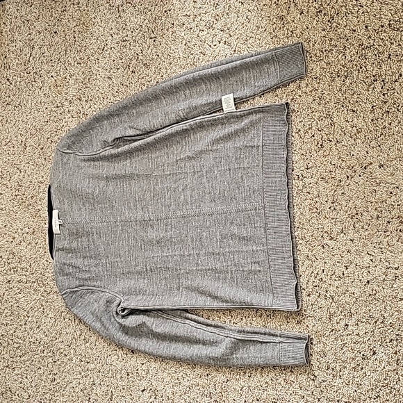 Milly gray sweater sz M - Picture 12 of 15